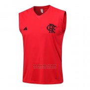 Camiseta de Entrenamiento Flamengo Sin Mangas 2023-2024 Rojo