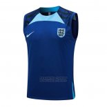 Camiseta de Entrenamiento Inglaterra Sin Mangas 2023-2024 Azul