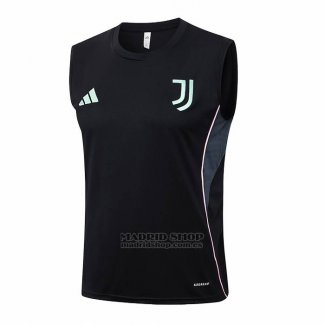 Camiseta de Entrenamiento Juventus Sin Mangas 2025-2026 Negro