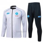 Chandal de Chaqueta del Napoli Nino 2025-2026 Blanco