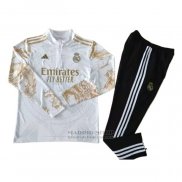 Chandal de Sudadera del Real Madrid Dragon 202024-2025 Blanco