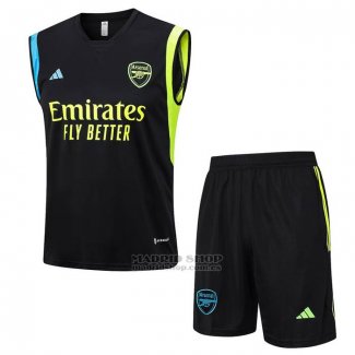 Chandal del Arsenal Sin Mangas 2023-2024 Negro