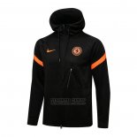 Chaqueta con Capucha del Chelsea 2021-2022 Negro