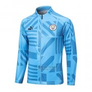 Chaqueta del Manchester City 2022-2023 Azul Claro