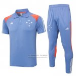 Conjunto Polo del Cruzeiro 2024-2025 Gris