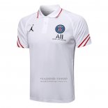 Polo Paris Saint-Germain Jordan 2021-2022 Blanco