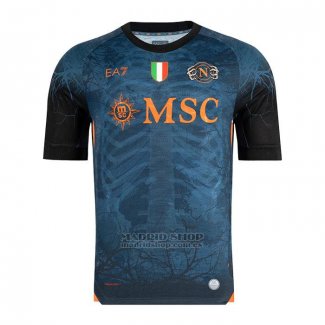 Tailandia Camiseta Napoli Halloween 2025-2026 Azul