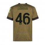 Camiseta AC Milan Jugador Gabbia 3ª 2022-2023