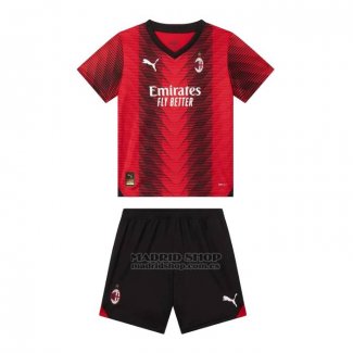 Camiseta AC Milan 1ª Nino 2023-2024