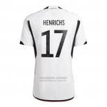 Camiseta Alemania Jugador Henrichs 1ª 2022