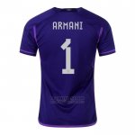 Camiseta Argentina Jugador Armani 2ª 2022