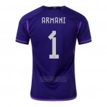Camiseta Argentina Jugador Armani 2ª 2022