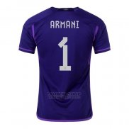 Camiseta Argentina Jugador Armani 2ª 2022