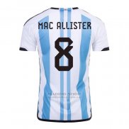 Camiseta Argentina Jugador Mac Allister 1ª 2022