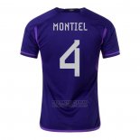 Camiseta Argentina Jugador Montiel 2ª 2022