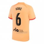 Camiseta Atletico Madrid Jugador Koke 3ª 2022-2023