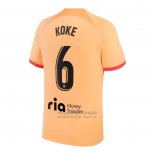 Camiseta Atletico Madrid Jugador Koke 3ª 2022-2023