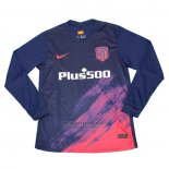 Camiseta Atletico Madrid 2ª Manga Larga 2021-2022