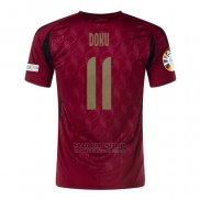 Camiseta Belgica Jugador Doku 1ª 2024