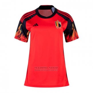 Camiseta Belgica 1ª Mujer 2022