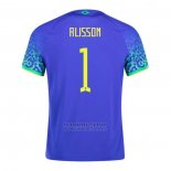 Camiseta Brasil Jugador Alisson 2ª 2022