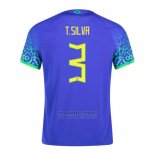 Camiseta Brasil Jugador T.Silva 2ª 2022