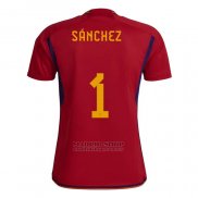 Camiseta Espana Jugador Sanchez 1ª 2022
