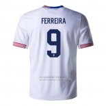 Camiseta Estados Unidos Jugador Ferreira 1ª 2024