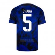 Camiseta Estados Unidos Jugador O'Hara 2ª 2022