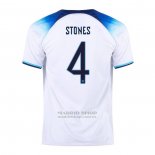 Camiseta Inglaterra Jugador Stones 1ª 2022