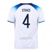 Camiseta Inglaterra Jugador Stones 1ª 2022