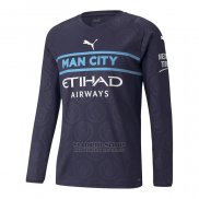 Camiseta Manchester City 3ª Manga Larga 2021-2022