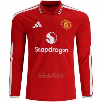 Camiseta Manchester United 1ª Manga Larga 2026-2027