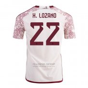 Camiseta Mexico Jugador H.Lozano 2ª 2022