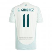 Camiseta Mexico Jugador S.Gimenez 2ª 2024