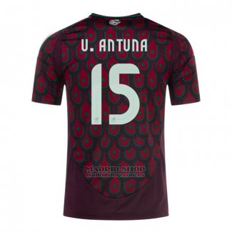 Camiseta Mexico Jugador U.Antuna 1ª 2024