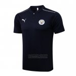 Camiseta Polo del Manchester City 2021-2022 Azul