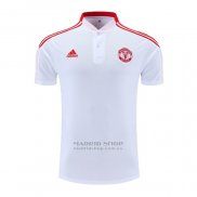Camiseta Polo del Manchester United 2022-2023 Blanco