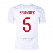Camiseta Polonia Jugador Bednarek 1ª 2022