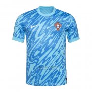 Camiseta Portugal Portero 2024 Azul