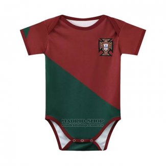 Camiseta Portugal 1ª Bebe 2022