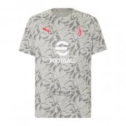 Camiseta Pre Partido del AC Milan 2025-2026 Gris