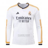 Camiseta Real Madrid 1ª Manga Larga 2023-2024