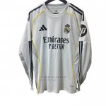 Camiseta Real Madrid 1ª Manga Larga 2025-2026
