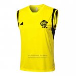 Camiseta de Entrenamiento Flamengo Sin Mangas 2024-2025 Amarillo