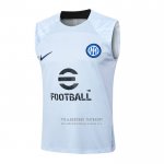 Camiseta de Entrenamiento Inter Milan Sin Mangas 2024-2025 Azul