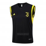Camiseta de Entrenamiento Juventus Sin Mangas 2023-2024 Negro