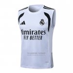Camiseta de Entrenamiento Real Madrid Sin Mangas 2025-2026 Blanco