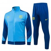 Chandal de Chaqueta del Barcelona 2025-2026 Azul