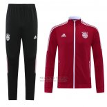 Chandal de Chaqueta del Bayern Munich Nino 2021-2022 Rojo